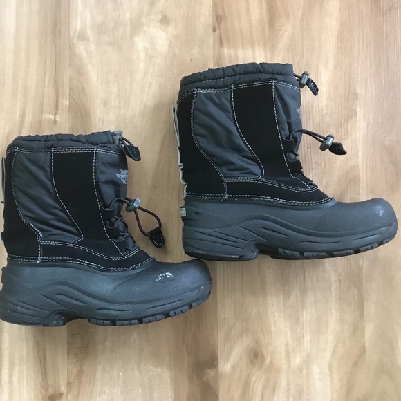 north face snow boots boys